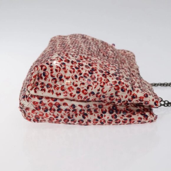 PRADA Shoulder Bag Sequin Red Auth 127445V - Picture 7 of 15